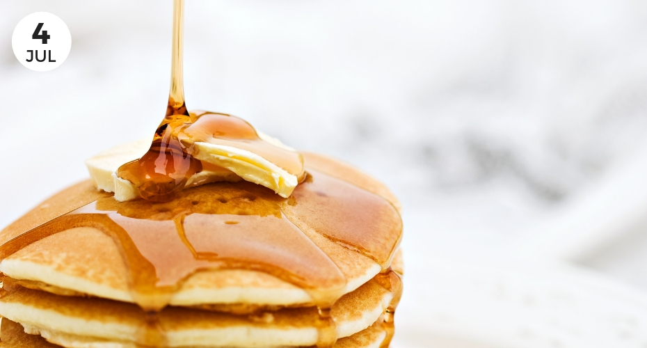 Breakfast, local, community, gathering, pancakes, fourth of July, July, Whidbey Island, Island life, event