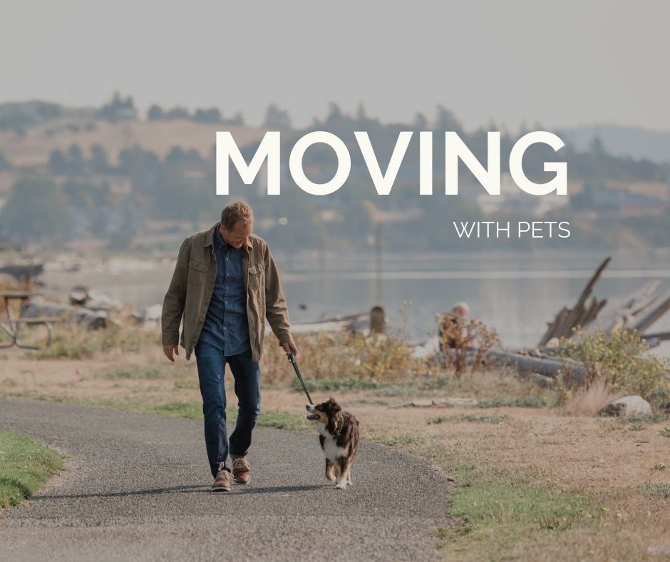 Moving With Pets, Whidbey island, Washington, Windermere, Real Estate, Man Walking Dog, Windjammer Park