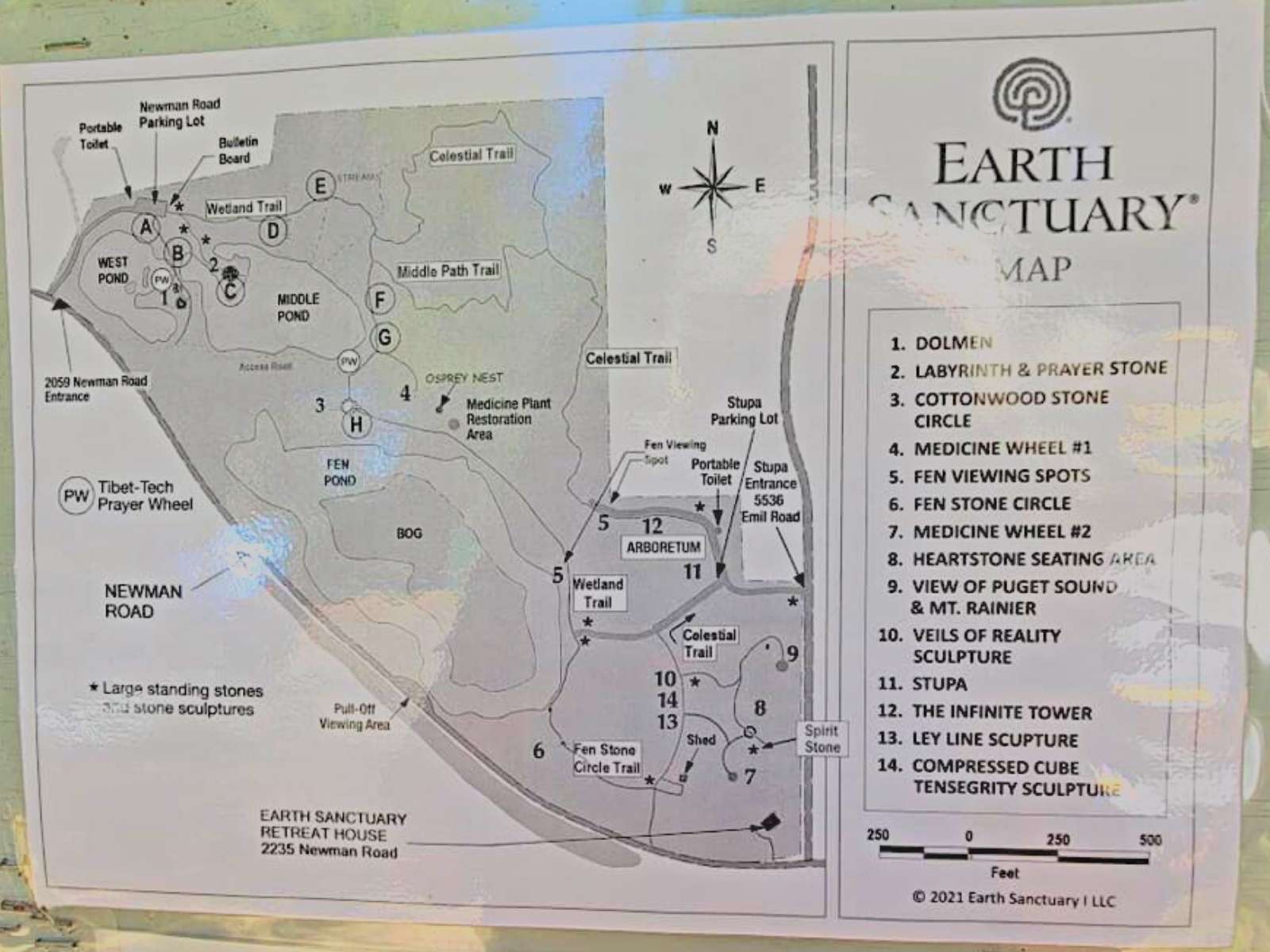 Earth Sanctuary Map